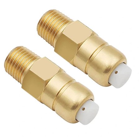 2 Pieces Thermal Relief Valve for Pressure Washers, 1/4 Inch NPT Thermal Relief Valve, Replacement Pump Protector