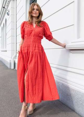MISSMAYA - Fabienne Dress Rouge - S