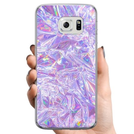Kompatibelt Mobildeksel til Samsung Galaxy S6 edge Holografiske diamanter