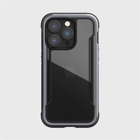 Raptic X-Doria Shield Case iPhone 14 Pro pansret deksel svart