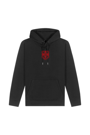 Sweat à Capuche West Coast Choppers ATX Cross Noir/Rouge S