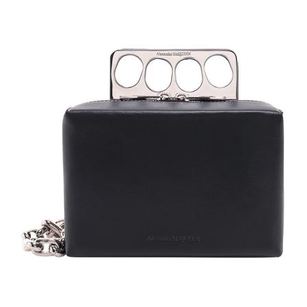 Alexander McQueen, Clutches Zwart, Heren, Maat:ONE Size