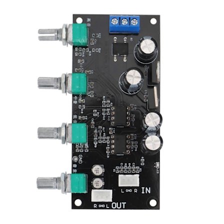 Ne5532 Forsterker Tone Preamp Kort Diskant Mellomtone Volum Tonekontroll Justering Forforsterker, Fiks