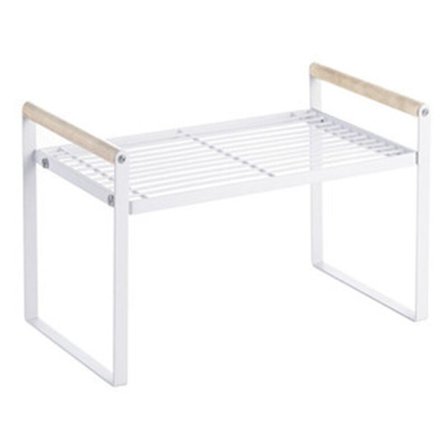 Liten kökskryddhylla i trä, multifunktionell förvaringshylla