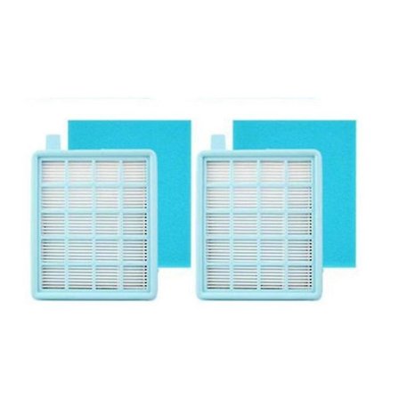 2 set Hepa-filter för Fc8470/fc8471/fc8472/fc8473/fc8474/fc8476, ersättningsfilter för dammsugare