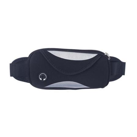 Kaksivärinen vyötärölaukku Vit