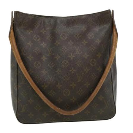 Louis Vuitton Vintage, Pre-owned Canvas louis-vuitton-bags Bruin, Dames, Maat:ONE Size