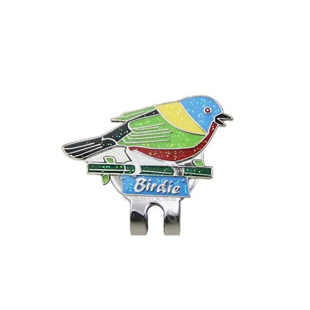 Dww-Golf Hat Clip, Djur och Insekter Mönster Golfboll Markör Rostfritt Stål Golf Cap Clip