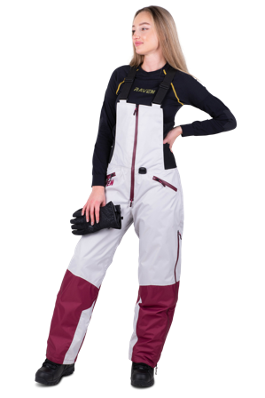 Hose Raven Frontline Damen Grau/Pflaume M