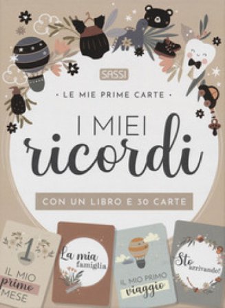 I miei ricordi. Le mie prime carte. Ediz. a colori. Con 30 carte Valentina Bonaguro