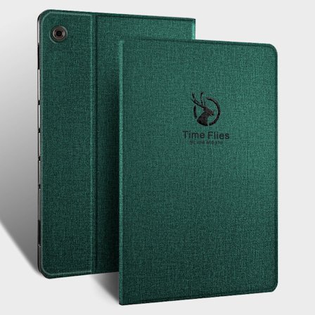 Tyylikäs suojakotelo iPad 2024 Pro 11" tummanvihreä silikoni