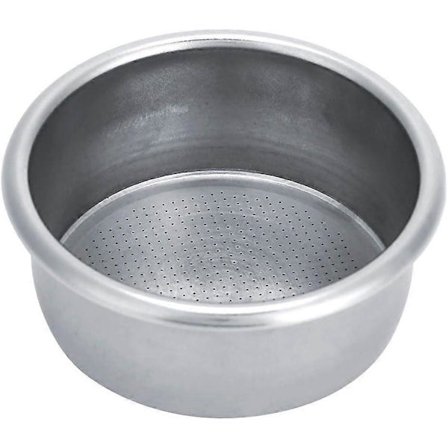 54mm Kaffefilterkorg i rostfritt stål, icke-trycksatt enkelväggsfilter, passar för kaffemaskin
