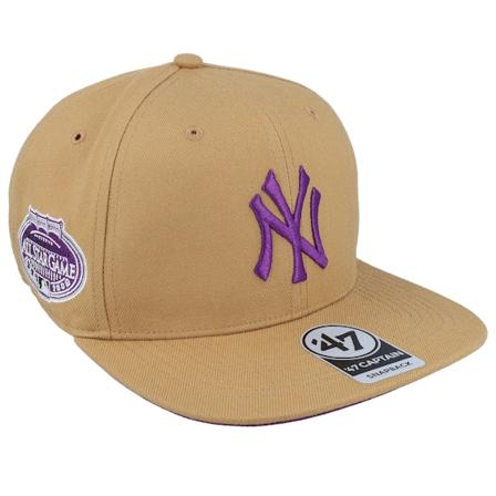 47 Brand - Hatstore Exclusive x New York Yankees Asg Camel Under Snapback Snapback Beige Cap - MLB @ Hatstore