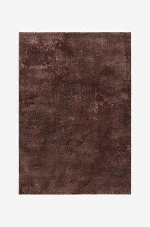 KM Home - Matto Soft - Ruskea - Nukka- & ryijymatot - 140X200 - - Homeroom