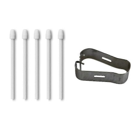 Touch Stylus Spidser med Metalklemme Til Kindle Scribe Write Stylus Pen Hvid