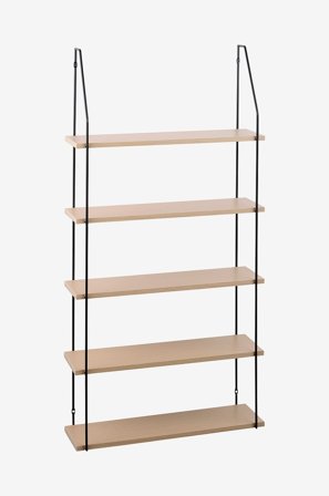Day - Vägghylla M/5 Hyllplan 50X98,5X15Cm 50X98,5X15Cm - Musta - Seinähyllyköt - - Homeroom