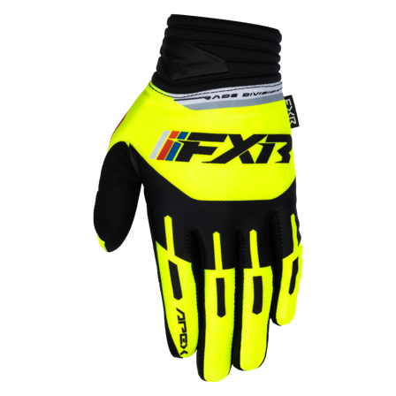 Mănuși Motocross FXR Apex 26 negru hi-vis M