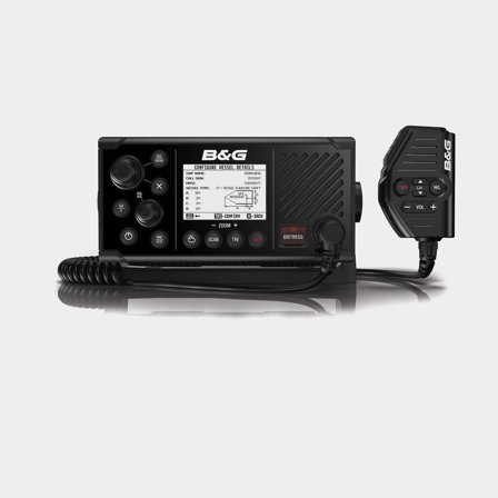 VHF fija B&G V60-B con transpondedor AIS (receptor & transmisor), antena GPS interna & DSC