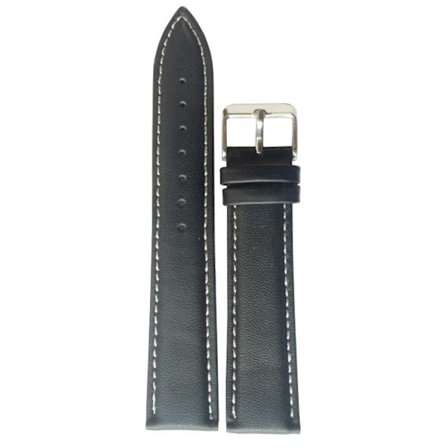 Stoppat läderband 18/20/22/24 mm
