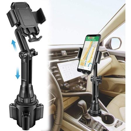 Mobiltelefonhållare bilmugghållare, den ultimata handsfree med enkelt grepp