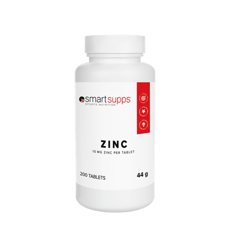 SmartSupps Zinkcitrat 200 tabletter