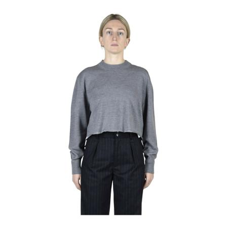 MM6 Maison Margiela Strik Grå, Dame Striktrøjer