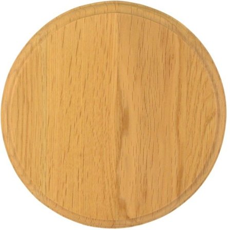 Grey Oak Troféskjold Villsvin / Bever, Lys Eik 18 cm - Troféskjold