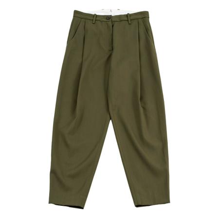 Nine In The Morning Wide Broek , Groen , Dames , Maat: W27