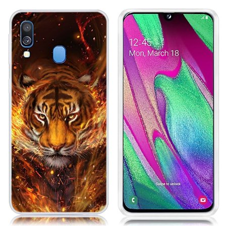 Deco Samsung Galaxy A40 kuoret - Tiikeri