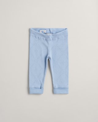GANT - Baby Pointelle leggings shade blue