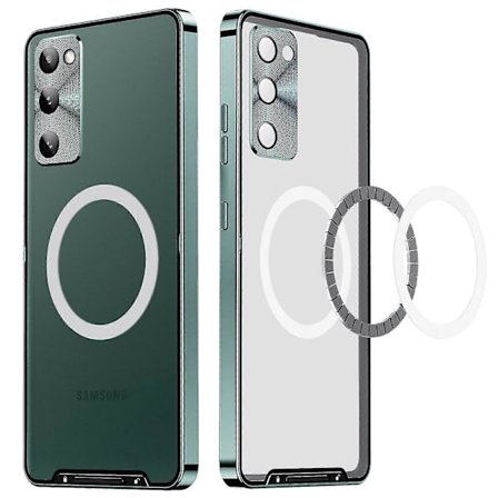 Hårt Magnetiskt Skal med Linsskydd Kompatibel med Samsung Galaxy S23 Ultra Plus