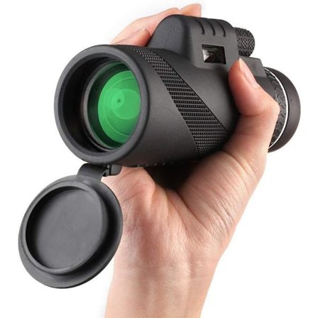 Monokulära Teleskop, 40x60 Kompakt Monokulärt Kikarsikte Vattentätt