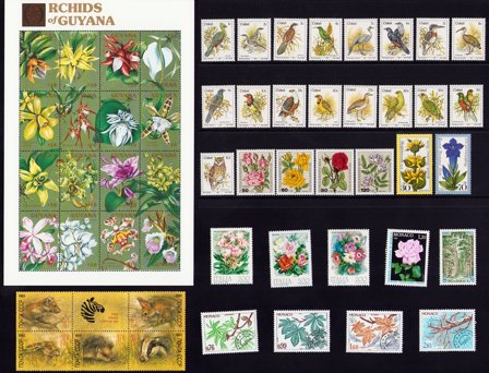 Flora/Fauna - Frimærkepakke - Postfrisk