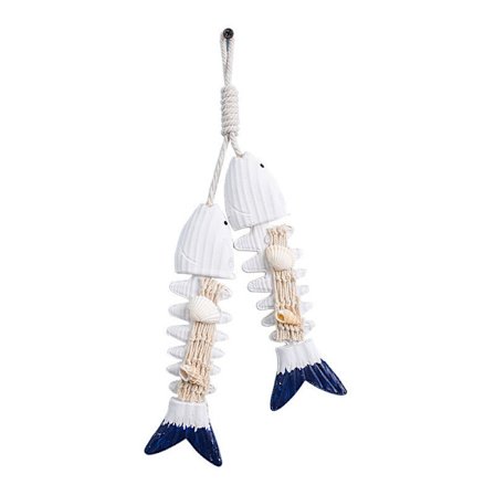 Dekorative fisk, fiskedekorasjoner, nautisk dekorasjon, robust og holdbar