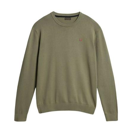 Napapijri Round-neck Strik Grøn, Herre Strik, Størrelse: XL