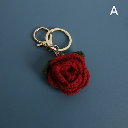 Utsökt handvävt roshänge Woven Creative Wool Crochet S