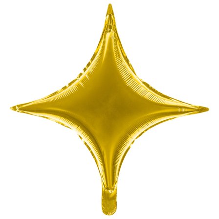 Folieballon Guld Stjerne