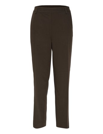 Kasakura Hw Pants Trousers Suitpants Brun Kaffe*Betinget Tilbud
