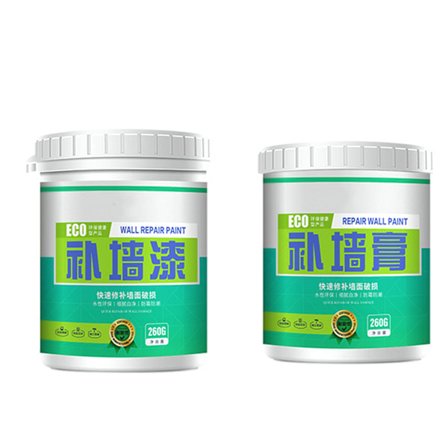 Vægpasta Vandtæt og Anti-Mould med Værktøjer Væg Reparationsmiddel til Neglehul Væg Revne Væg Reparation 600g