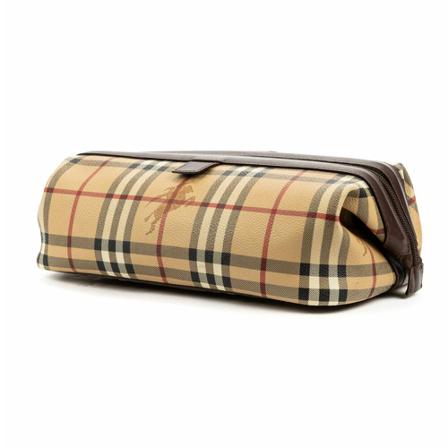 Burberry Vintage, Pre-owned Toillet pouch Beige, Dames, Maat:ONE Size