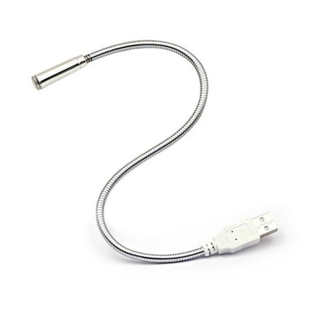 【PP】Kraftig fleksibel USB LED-lampe med LED/kontakter i USB-porten o