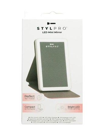 Stylpro Stylpro Led Mini Mirror - White - ONE SIZE
