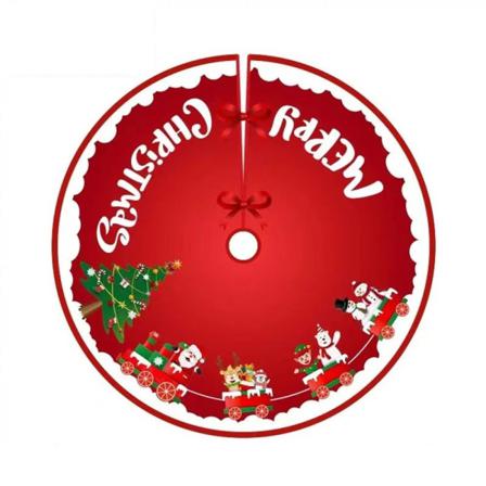 90 Cm Julgranskjol Cover Tecknad Tomte