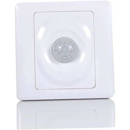 1 stk Automatisk Pir Kroppsinfrarød Nattlys, Bevegelsessensor Veggmontert LED Nattlampe-