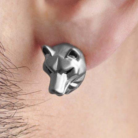 Teräksinen Jax-susikorvakoru for Men