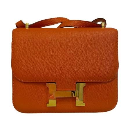 Hermès Vintage Tass , Oranje , Dames , Maat: ONE Size Vintage Tassen