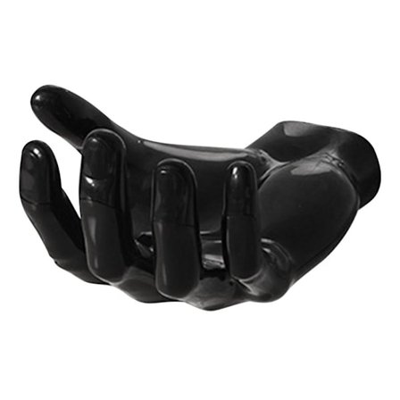 Håndformet krok Sporfri hengerkrok SVART