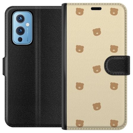 Plånboksfodral till OnePlus 9 med Björnmönster