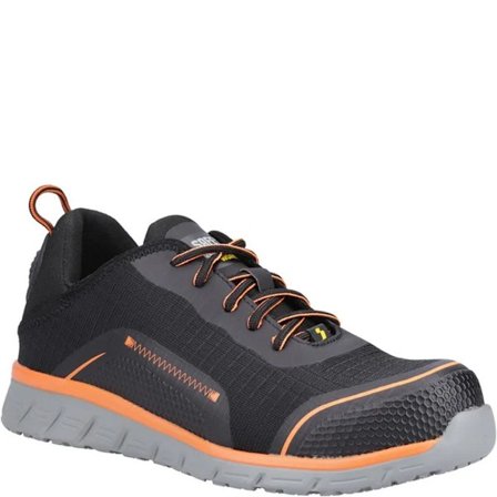 Safety Jogger Herr LIGERO2 S1P Låga Säkerhetsskor 10 UK Orange