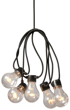 Konstsmide 2382-700 Ljusslinga 10 amber LED, Belysning